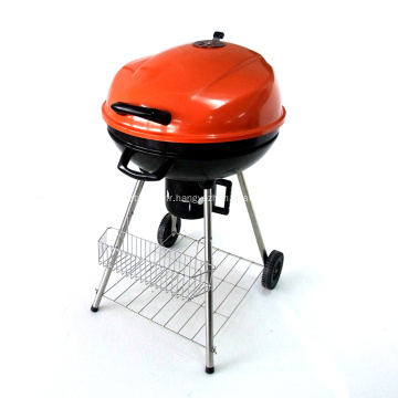 Barbecue au charbon de bois 22,5 pouces orange